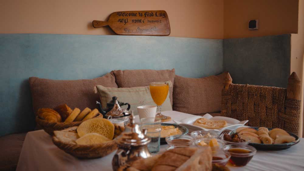 Riad-Lally-marrakech-breakfast