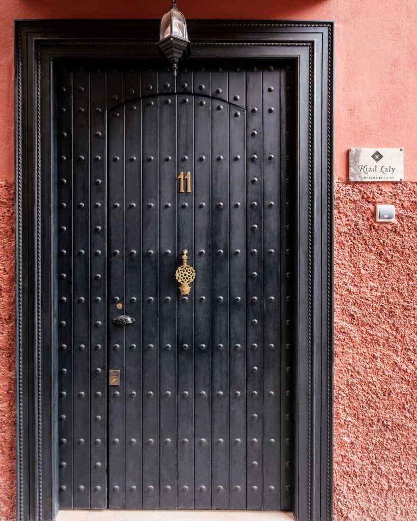 Riad Laly Marrakech entrée